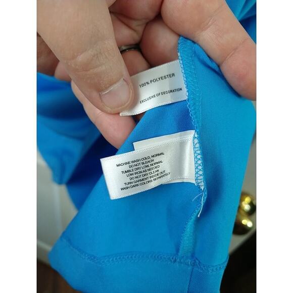 $ Cutter&Buck Women's Blue Golf Breathable Moisture Wick Short Sleeve Collar... - Picture 6 of 9